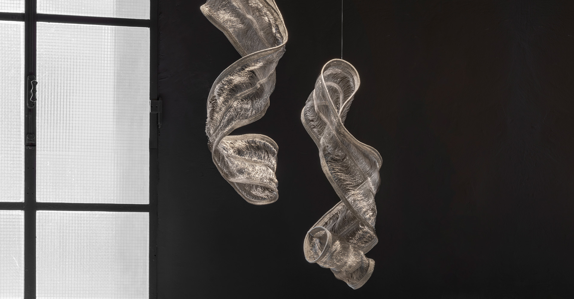 Genesis, floating  knit.